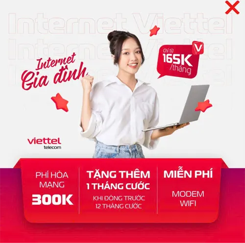 Lắp đặt internet Viettel